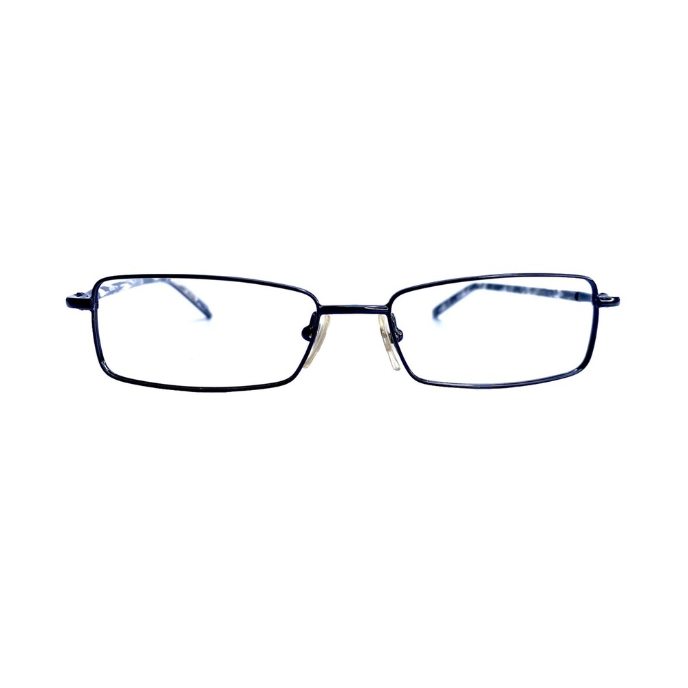 Versace Versus Black Metal Rectangular Glasses MOD.VR7037 1009 52 16 135